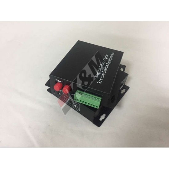  1fiber FC DX SM 4 Port RS232 Media Converter